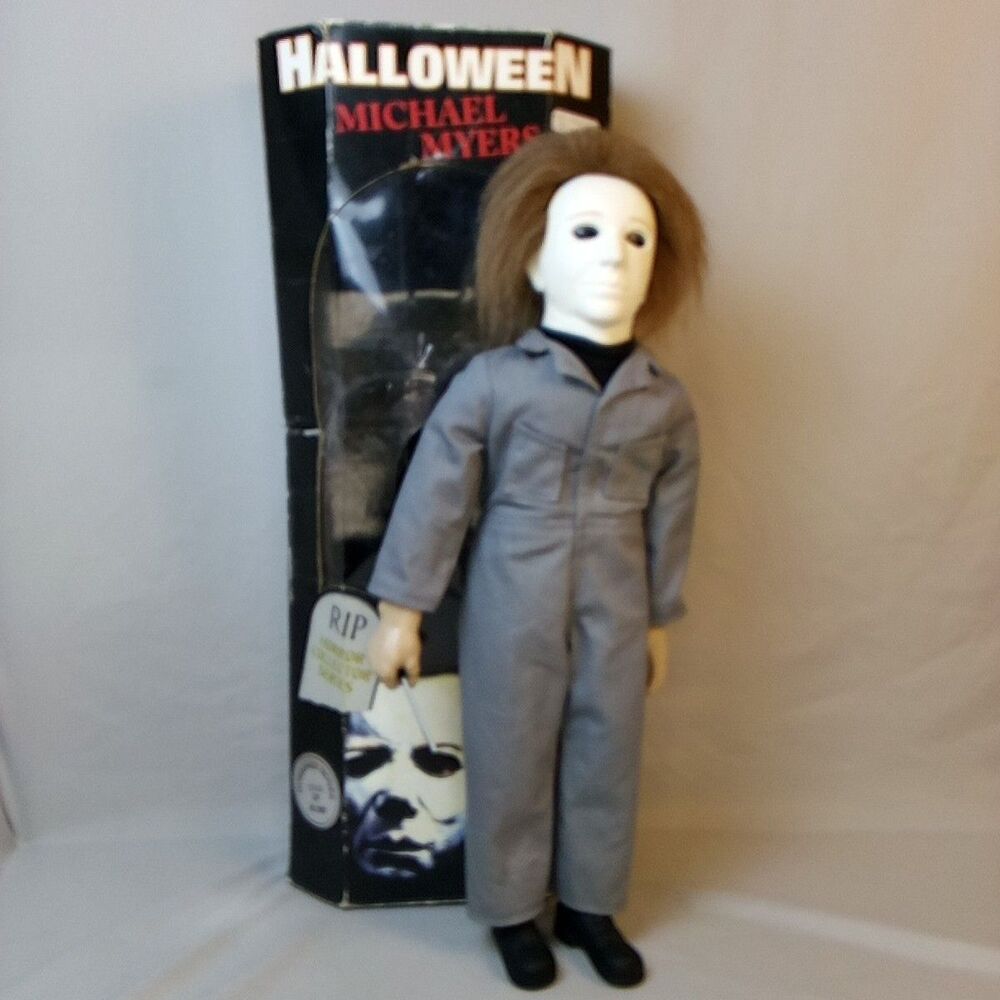 Halloween RIP Horror Collector Series 18" Michael Myers Spencer Gifts Vintage